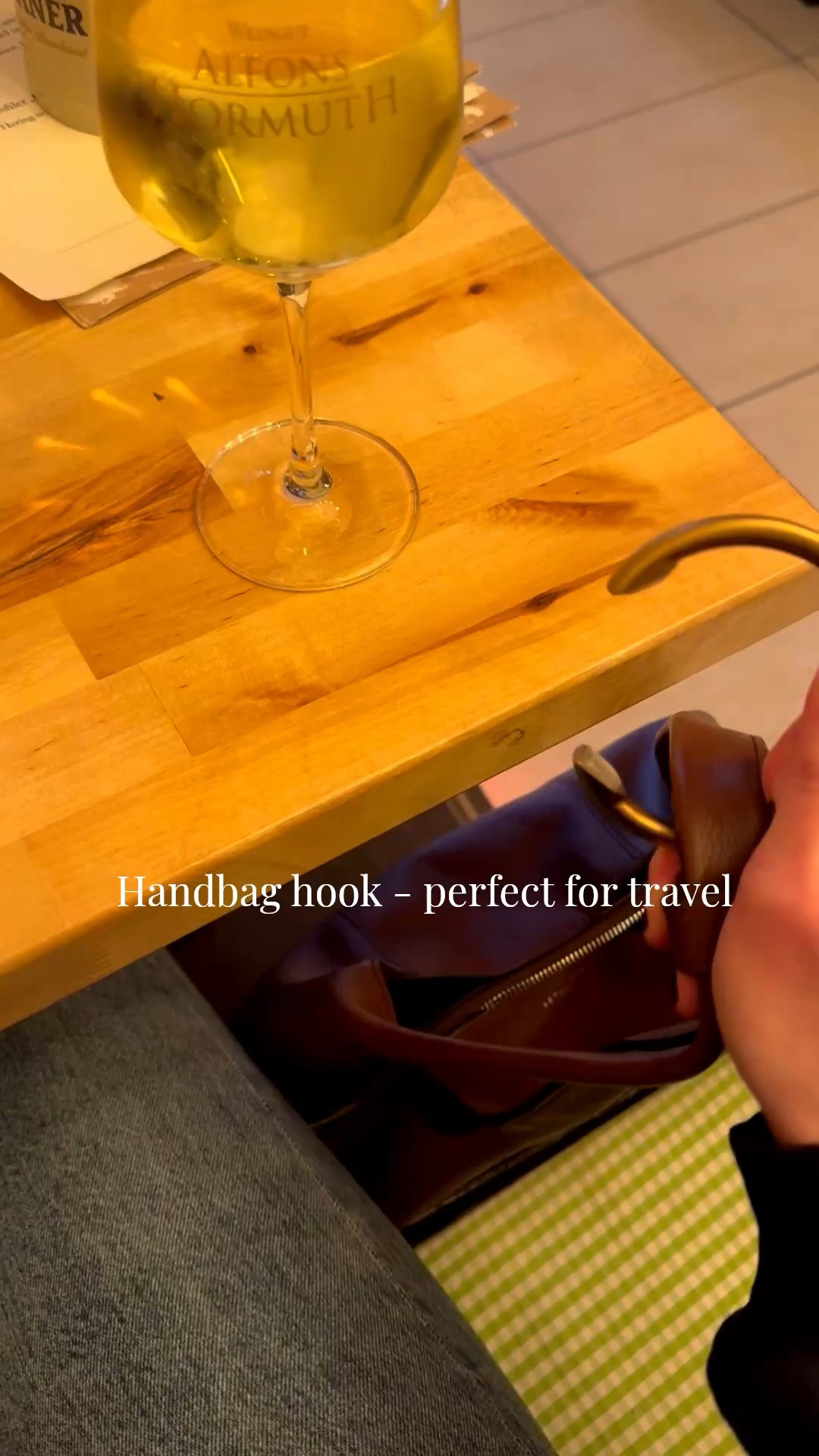 I used this handbag hook every time we went out to dinner on vacation - it holds heavy bags and grips on any surface. On sale now!

#LTKSeasonal #LTKTravel #LTKSaleAlert