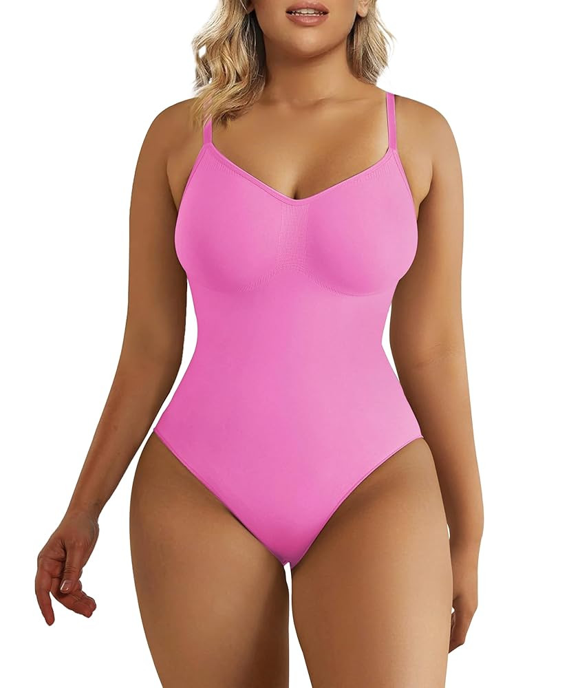 SHAPERX Women's Shapewear Tummy Control Body Shaper Seamless Snatched Waist Bodysuits Thong Tank ... | Amazon (CA)