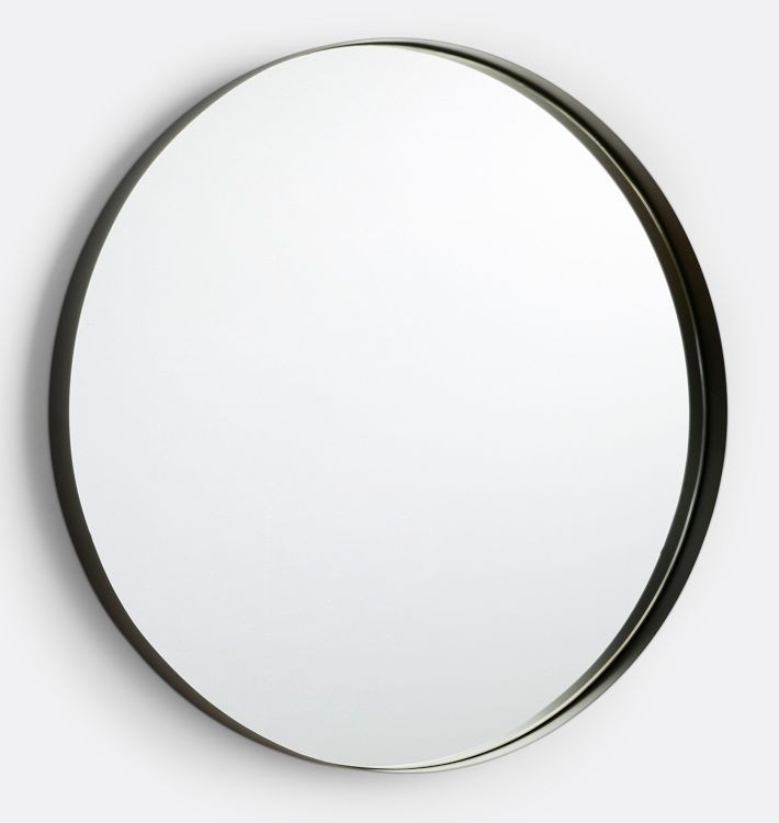 Deep Frame Round Metal Mirror | Rejuvenation