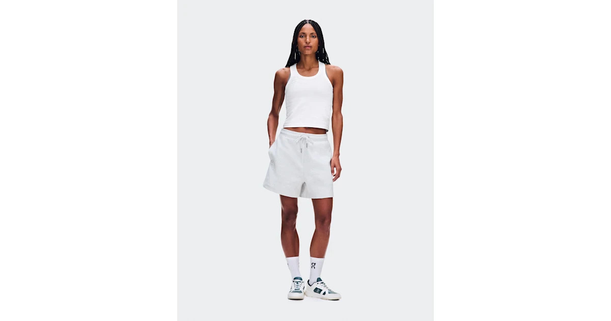 Women's All-Day Ribbed Tank White | On.com (UK)