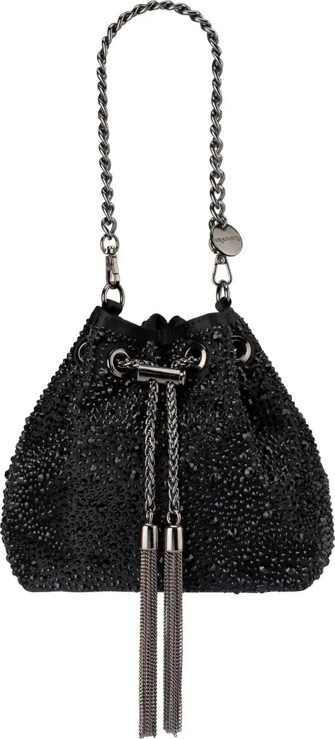 Mika Crystal Drawstring Top Handle Bag | Nordstrom