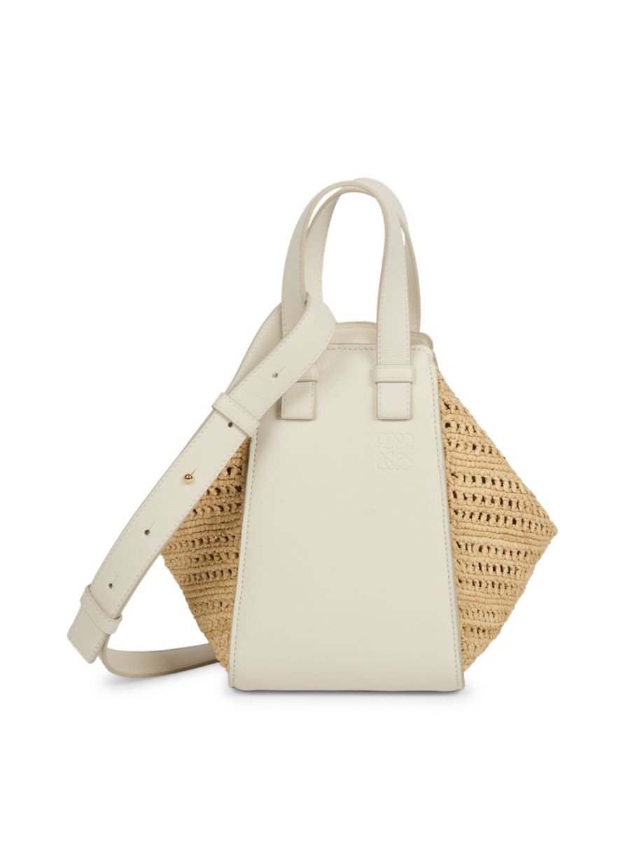 LOEWE x Paula's Ibiza Hammock Compact Wings Raffia Tote Bag | Saks Fifth Avenue