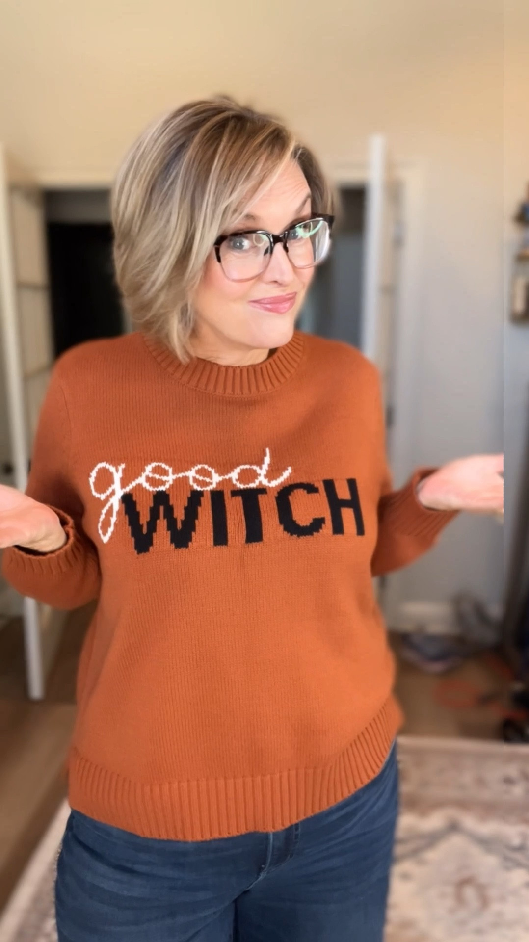 Are you a good witch? Or a bad witch? Versona has the cutest things for Halloween! Grab yours before they’re all gone. 🎃 

#LTKSeasonal #LTKMidsize #LTKHalloween