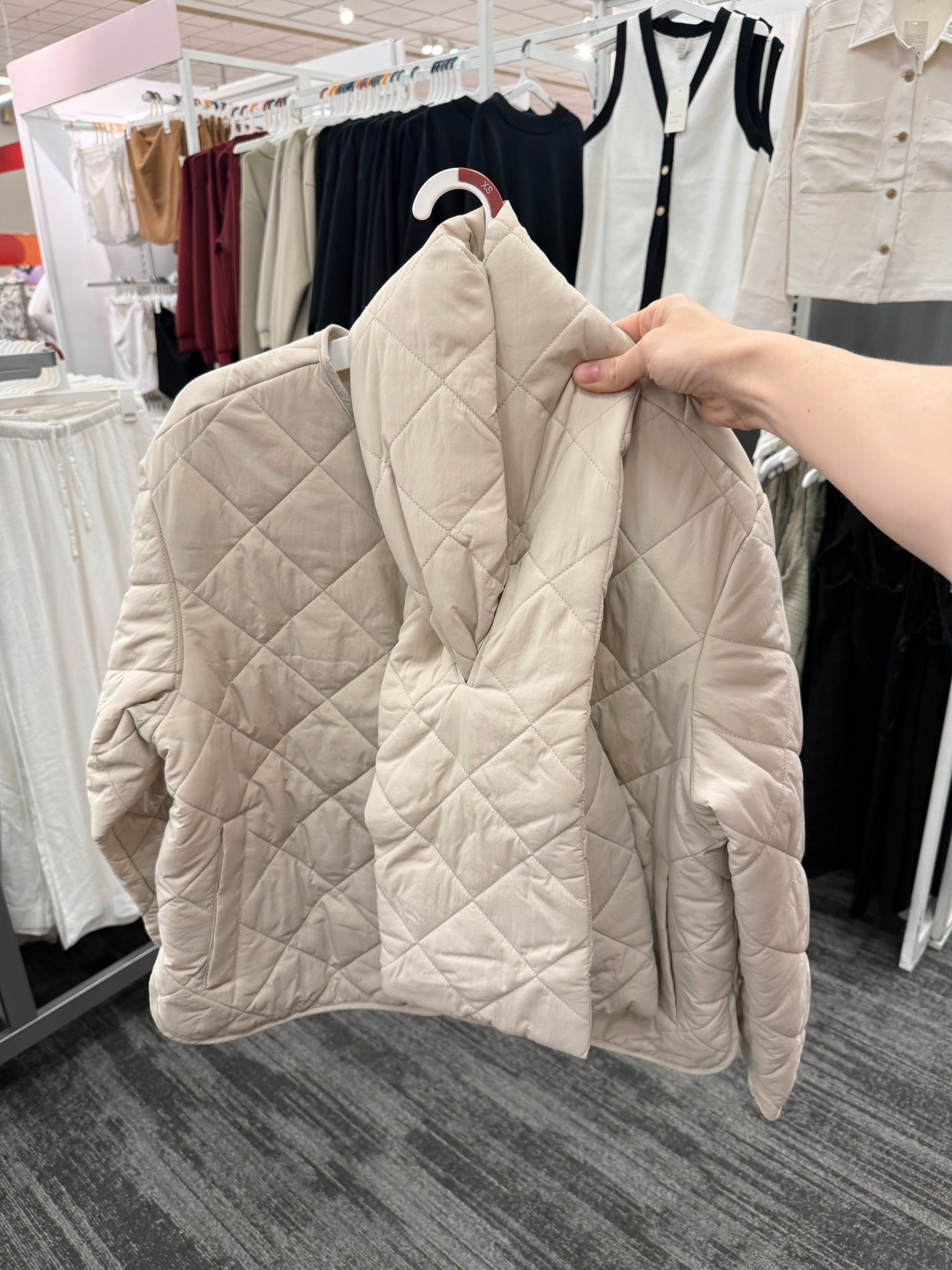 New scarf jacket at target 

#LTKStyleTip #LTKSeasonal #LTKFindsUnder50
