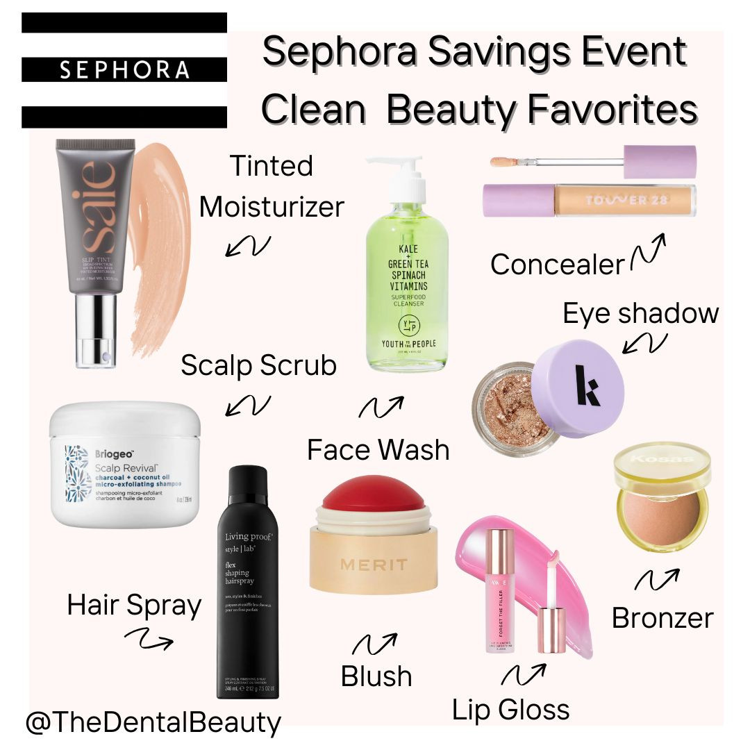 Sephora Savings Event : Clean Beauty Favorites! 

Some of my favorite clean beauty finds at Sephora that I am currently restocking! 

 #LTKGiftGuide #LTKHoliday #LTKSaleAlert