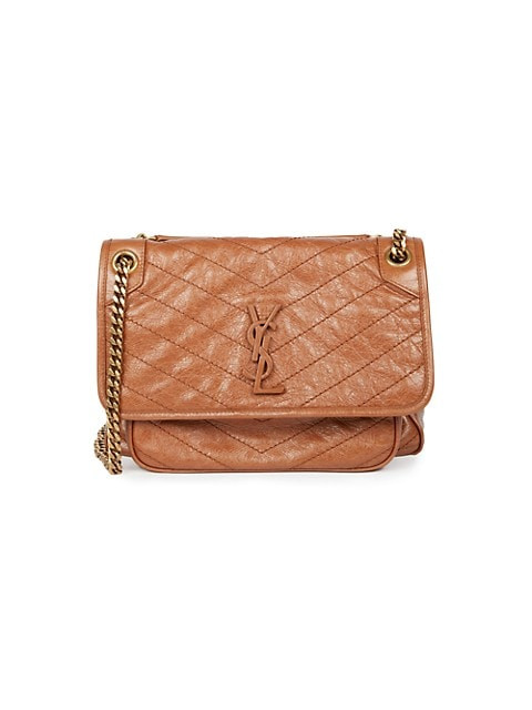 Medium Niki Leather Shoulder Bag | Saks Fifth Avenue