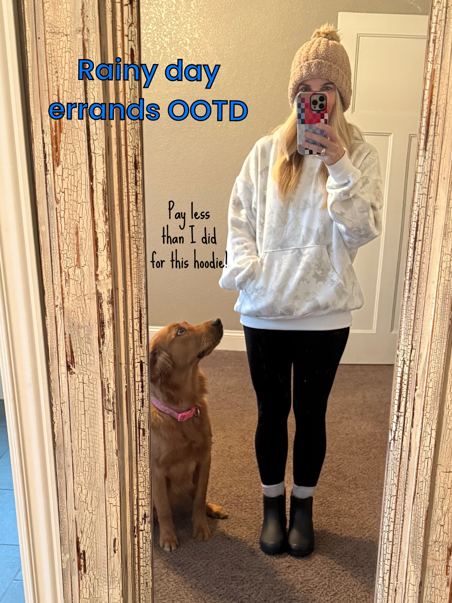 Warm + Comfy for Saturday errands!
This Target hoodie is on major sale😍 I sized up to a medium. 

#LTKootd #LTKCyberWeek #LTKmomlife