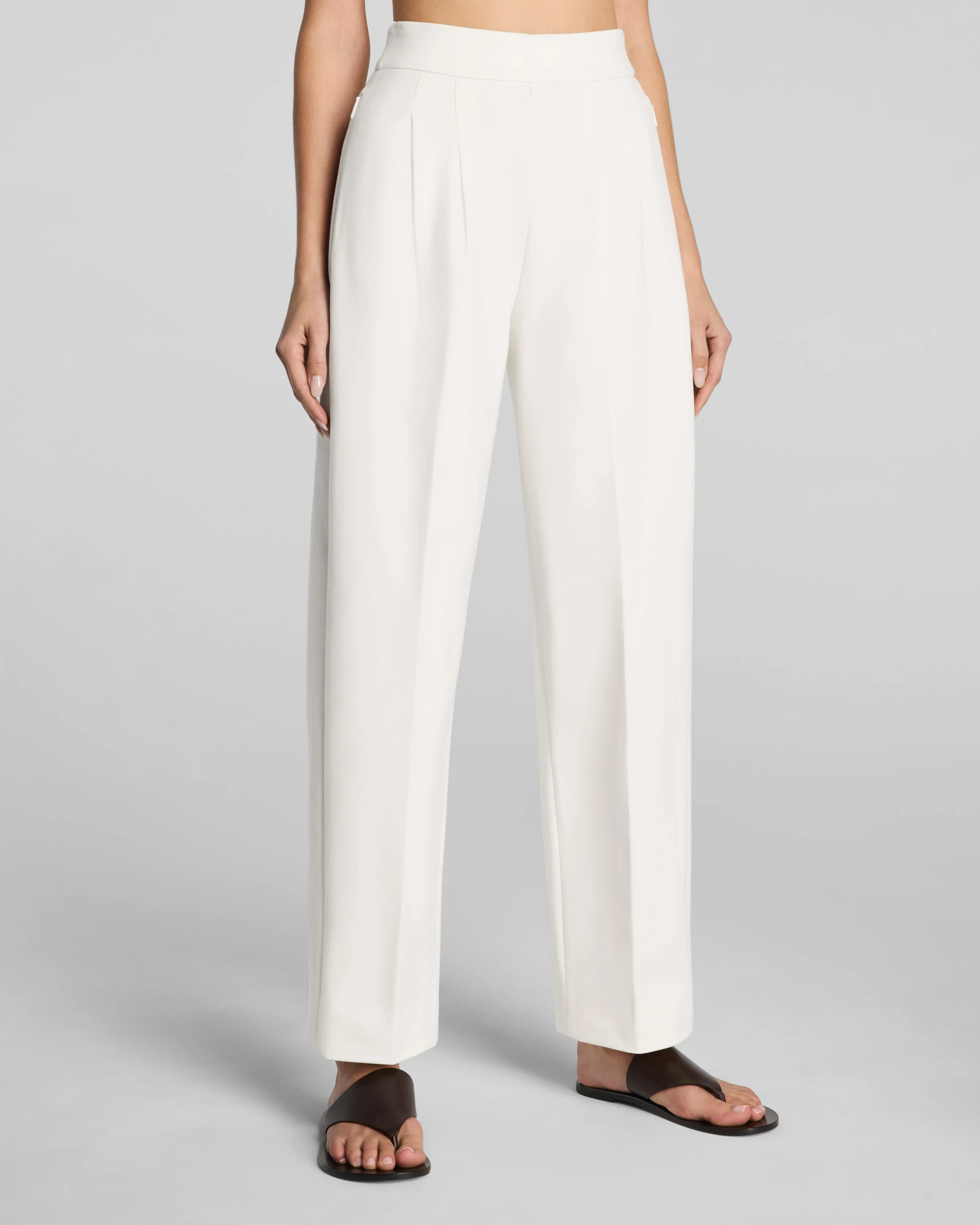 SPANX® Ponte Pleated Tapered Pant | Spanx