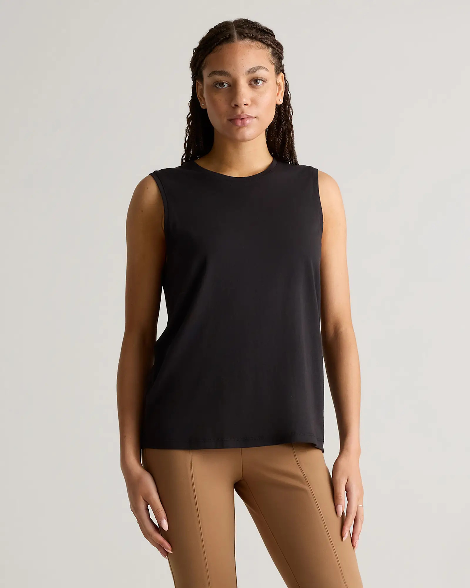 Cotton Modal Muscle Tank | Quince