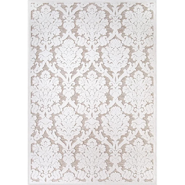 My Texas House Charlotte 7'9" X 10'10" Driftwood Floral Area Rug - Walmart.com | Walmart (US)