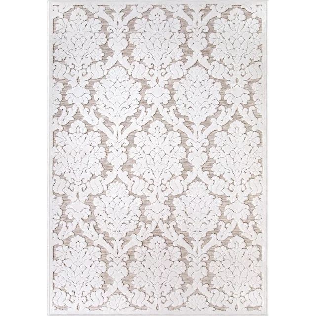 My Texas House Charlotte 7'9" X 10'10" Driftwood Floral Area Rug - Walmart.com | Walmart (US)