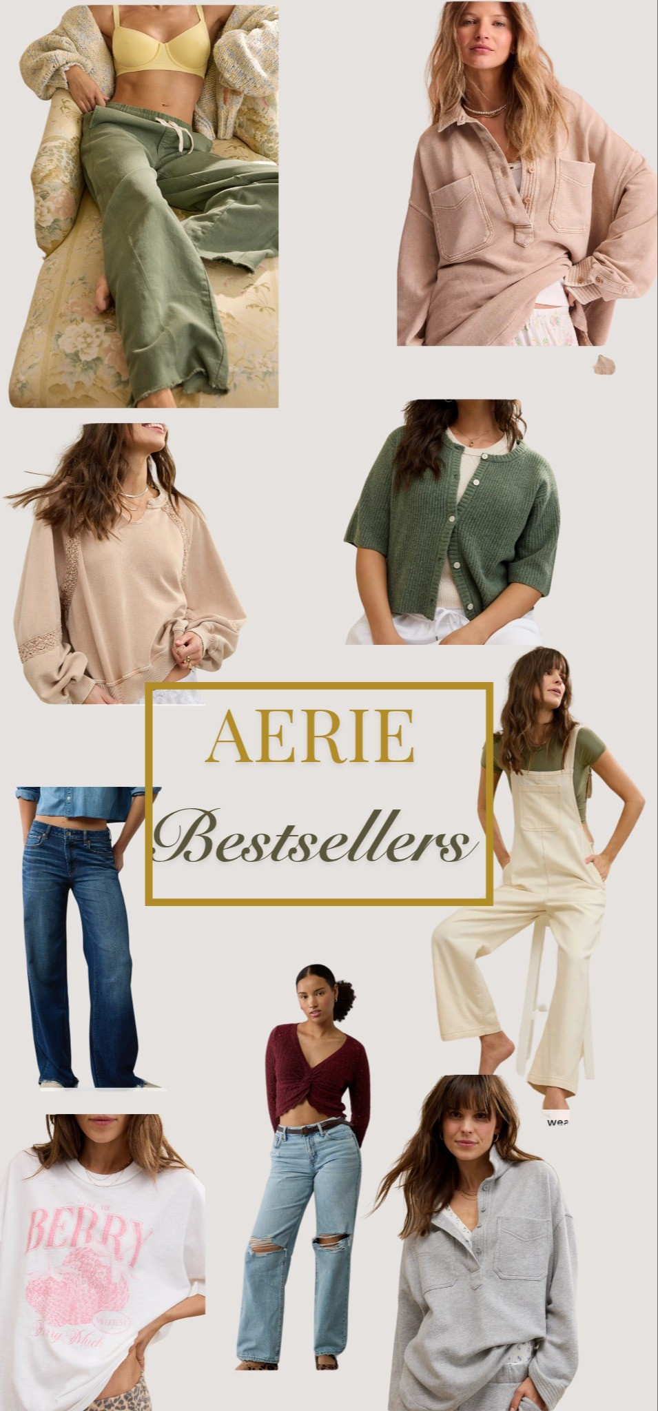 🚨 Trending Alert 🚨 These top-selling finds from Aerie and American Eagle are flying off the shelves! Don’t miss out—MAJOR SALE happening now online! 🛍️ Perfect time to snag those cozy staples and trending styles at unbeatable prices. Shop before it’s gone! 🖤💡 Pro Tip: Stock up on your favorites while sizes are still in stock—these deals won’t last long!Happy shopping, babes! 🛒✨

#LTKStyleTip #LTKSaleAlert #LTKSeasonal