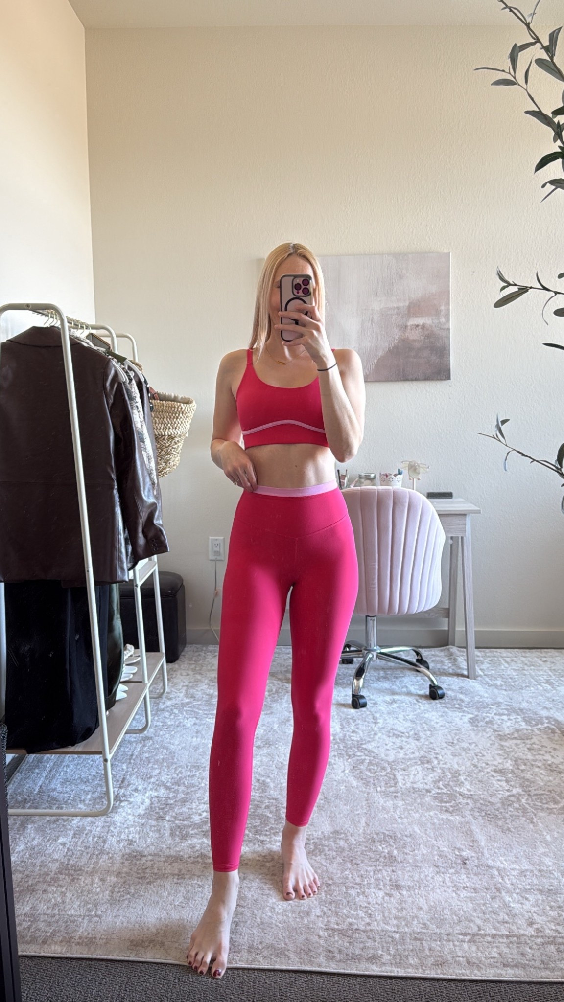 Target activewear I’m loving right now!

How cute is this pink workout set! I sized up to a small in the pink piped sports bra and went with my true size XS in the leggings.

Target activewear, target sports bras, Target all in motion, Target Joylab, workout outfit, cute workout outfits

#LTKFindsUnder50 #LTKActive #LTKSeasonal