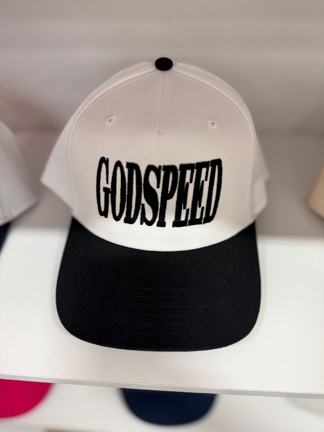 Godspeed Trucker B&W | Etsy (US)