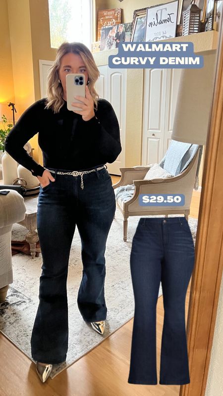 Walmart denim all under $30! My bodysuit is also from Walmart comes in size XS to XXL. Comes in 8+ colors.

#LTKfindsunder50 #LTKplussize #LTKmidsize