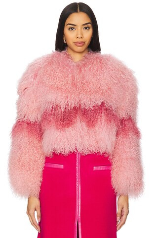 Bubish Georgina Jacket in Pink from Revolve.com | Revolve Clothing (Global)