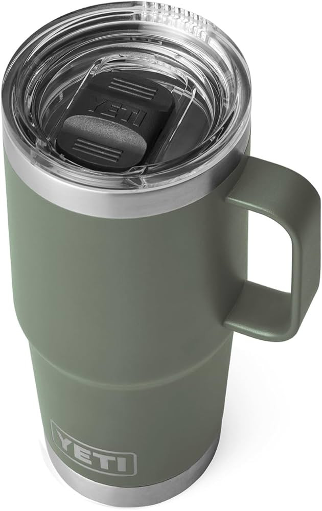 YETI Rambler 20 oz Travel Mug, Stainless Steel, Vacuum Insulated with Stronghold Lid | Amazon (US)