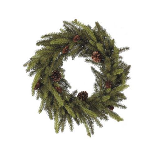 Angel Pine Wreath 20 Inch with Realistic Faux Needles & Pine Cones | Ballard Designs, Inc.