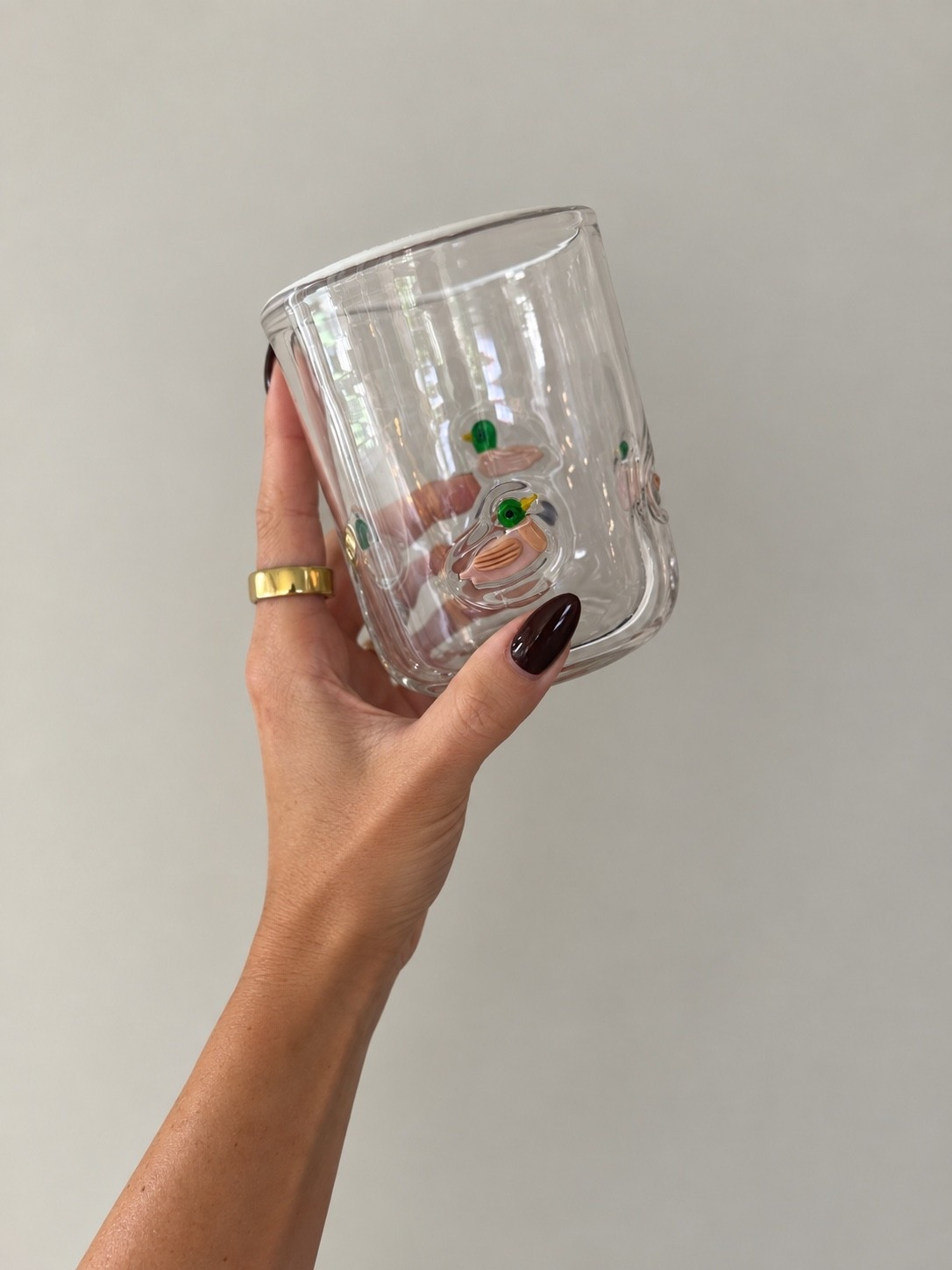 The cutest little addition to our glassware collection. These Anthropologie Mallard Icon Glasses have the sweetest hand-detailed ducks that are such a fun find for fall, hosting & gifting.

Anthropologie glassware - Anthropologie home - Anthropologie Mallard Icon Glass - mallard duck glasses - duck glassware - mallard glassware - duck drinking glasses - icon juice glasses - novelty glassware - whimsical glassware - unique drinking glasses - cute glassware - fall glassware - fall kitchen decor - fall home finds - fall entertaining - fall hosting essentials - autumn table decor - Thanksgiving glassware - Thanksgiving table decor - Thanksgiving hosting - holiday entertaining - holiday glassware - cocktail glasses - water glasses - juice glasses - everyday glassware - kitchen essentials - barware - home bar accessories - hostess gift - housewarming gift - unique gift ideas - gifts for her - gifts for the home - gift for duck lovers - gift for hunters - hunting lodge decor - cabin decor - cottage kitchen - collected home decor - elevated everyday essentials - kitchen finds - home finds - Anthropologie finds

#LTKSeasonal #LTKU #LTKHome