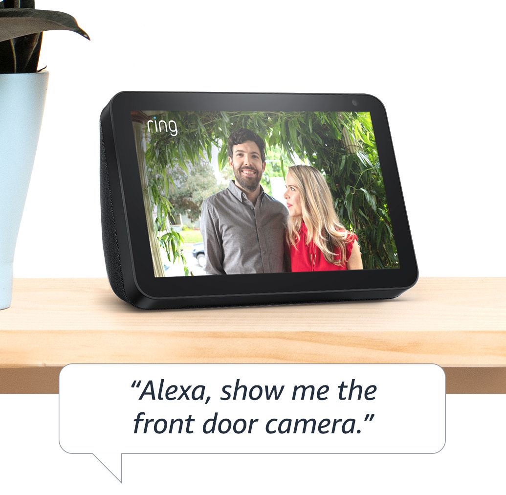 Echo Show 8 -- HD smart display with Alexa – stay connected with video calling - Charcoal | Amazon (US)