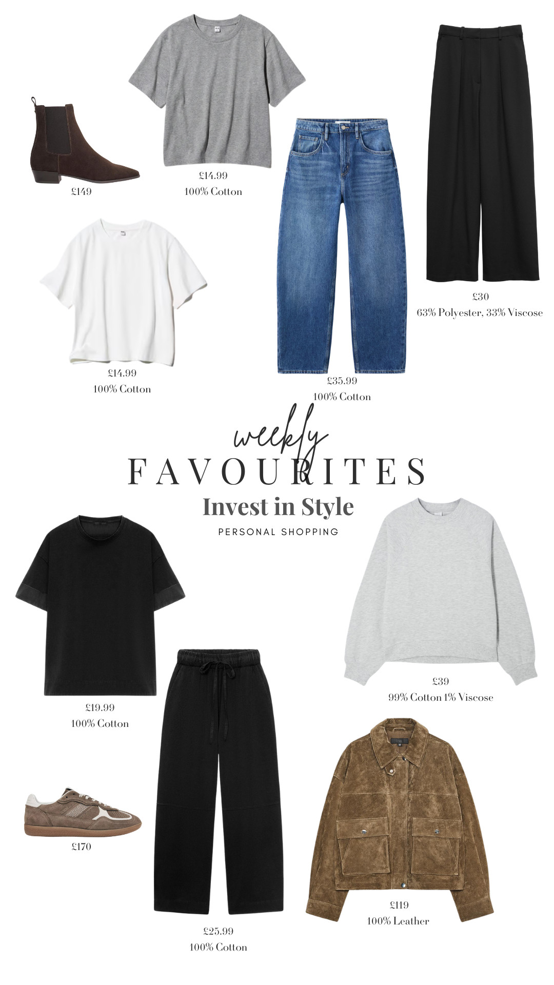 Your Weekly Favourites Best Sellers Edit
Spring Outfit Inspo, Spring Styling, Spring Layers, Suede Jacket, Boots, White Tee, Trainers, Denim Jeans  

 #LTKshoes

#LTKspringtrends #LTKspring