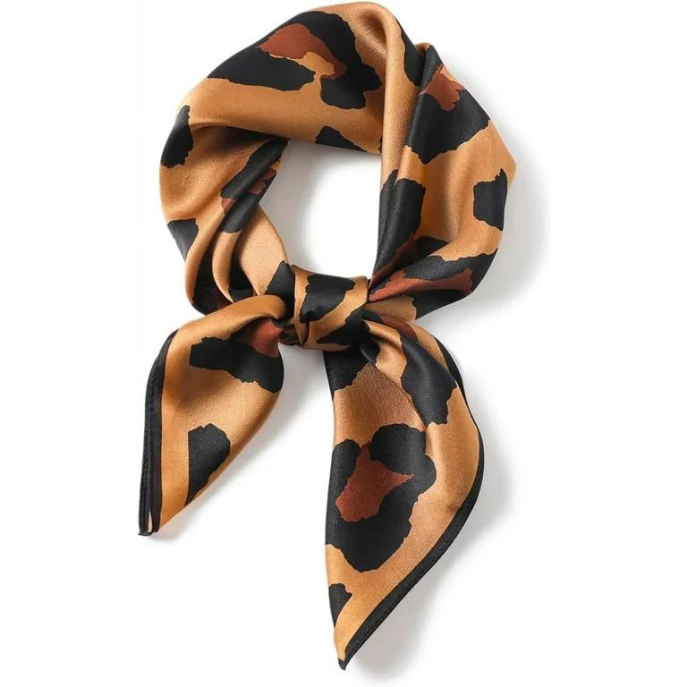 CHUNTIAN 100% Pure Mulberry Silk Square Scarf 27"x27" Women Neckerchief Headscarf Gift Packed | Walmart (US)