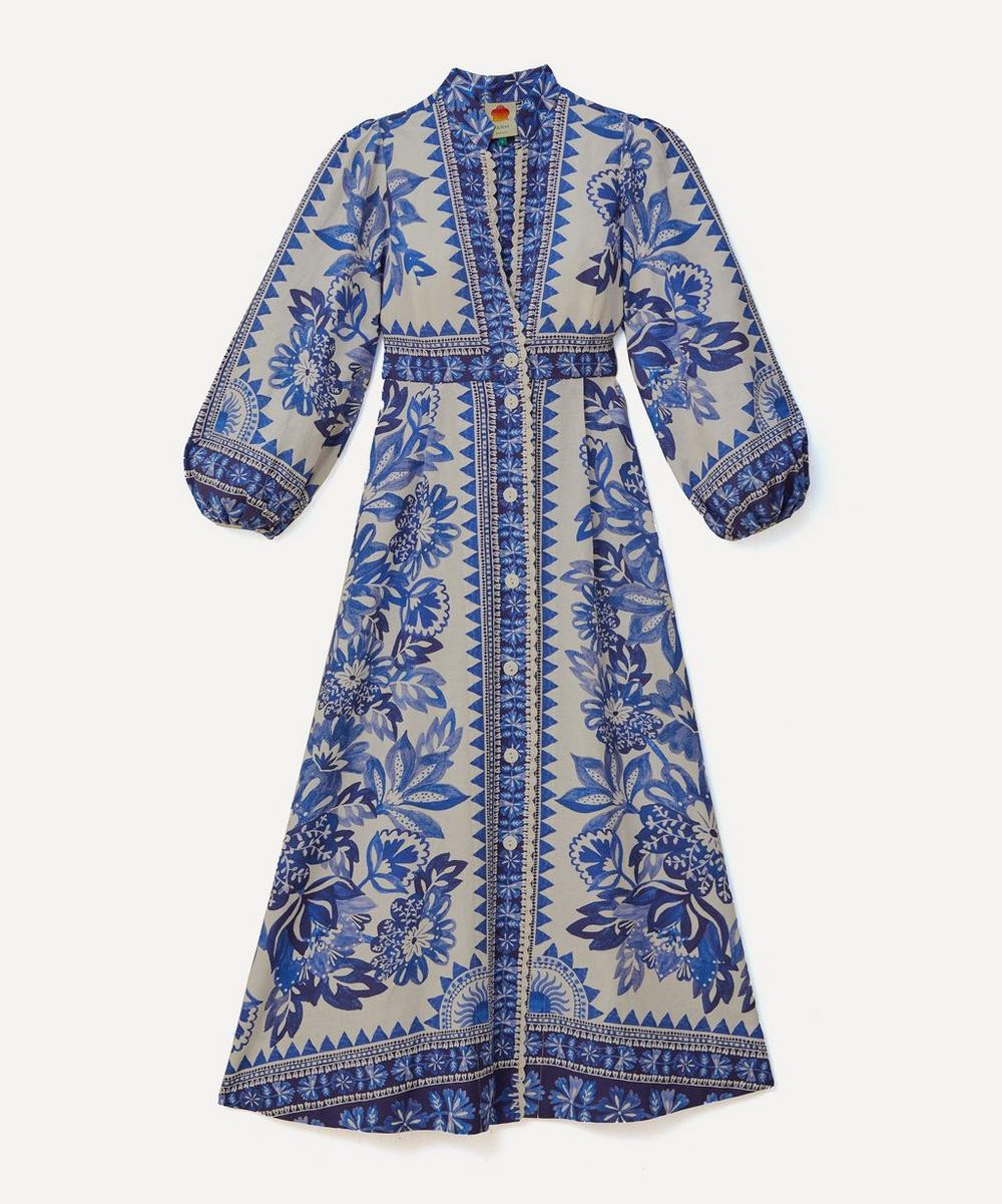 Women's Off-White Flora Tapestry Maxi Dress | Liberty London (US)