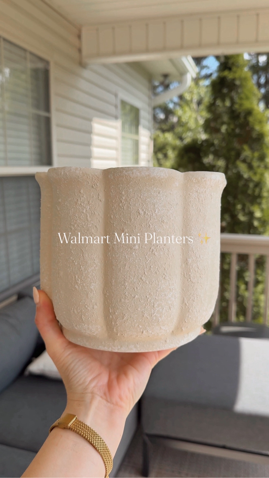 I’m obsessed with these mini ceramic planters from Walmart and all the creative ways I can use them! I transformed the tulip planter into a tabletop fire pit and filled the goblet-style planter with an all-white seasonal arrangement. 

#LTKSeasonal #LTKHome
