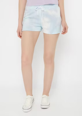 Purple Tie Dye Fleece Shorts | rue21