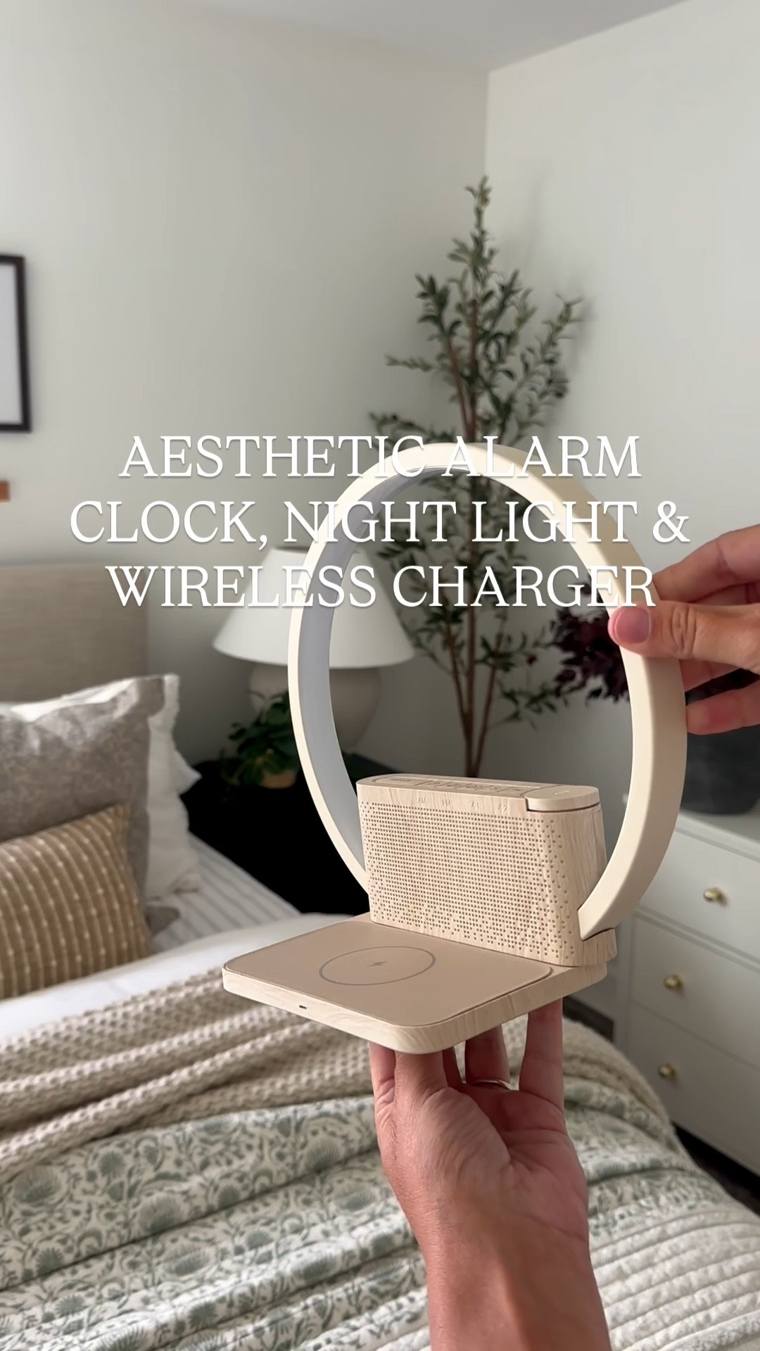 This alarm clock just upgraded my entire nightstand 🤍
Wireless charging + sleek design = less clutter, more calm
Tap to shop 👇
#ltkhome #ltkfinds #amazonhome #bedroomdecor #nightstandstyling #modernhome #minimalhome #homeinspo #amazonmusthaves #homedecorfinds

#LTKSaleAlert #LTKHome #LTKdayinmylife