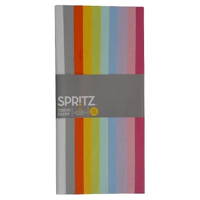 50ct Solid Pastel Colors Gift Wrap Tissue Paper - Spritz™ | Target