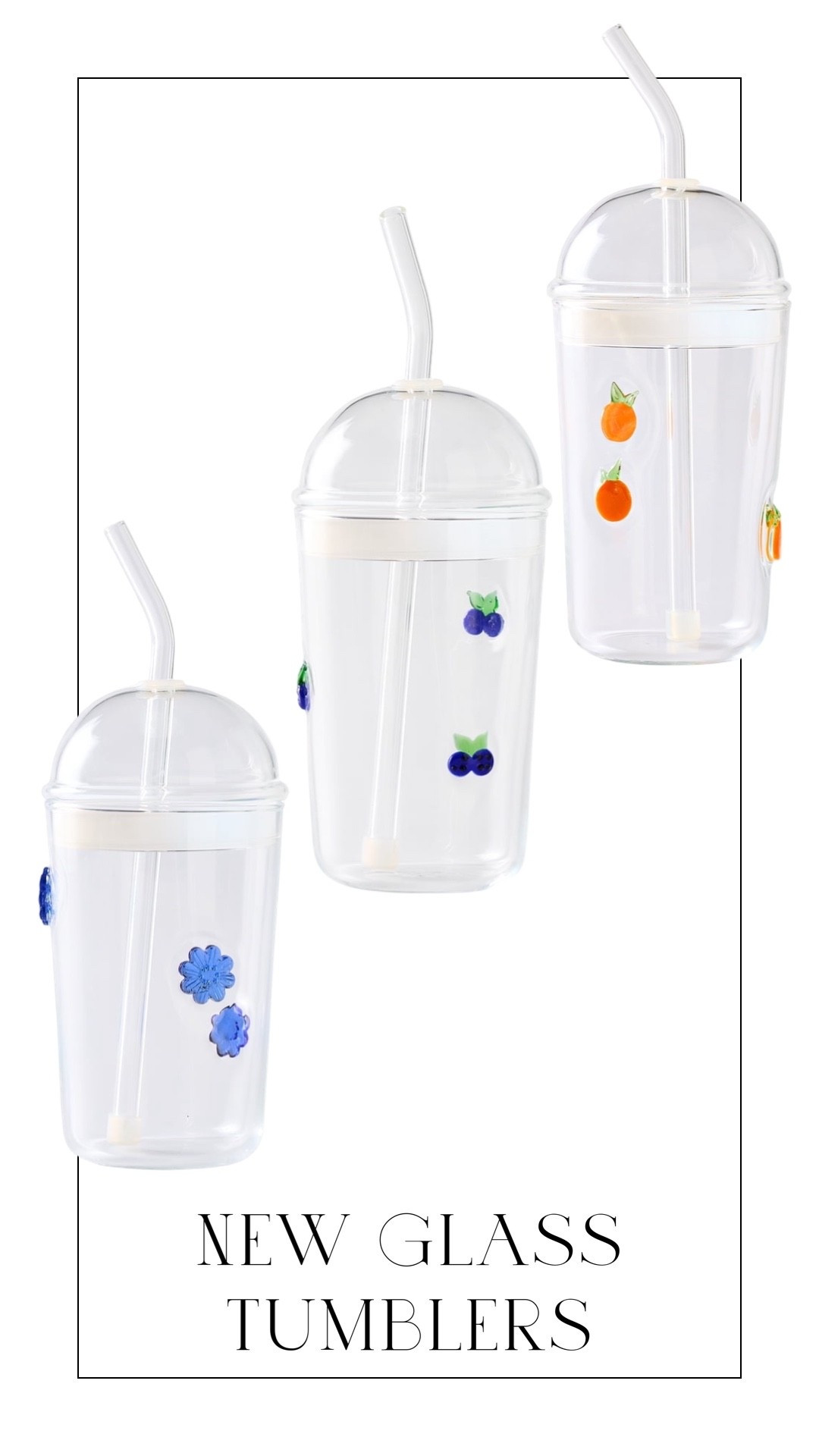 New $9 icon glass tumblers! 

#LTKdayinmylife #LTKHome #LTKfoodie