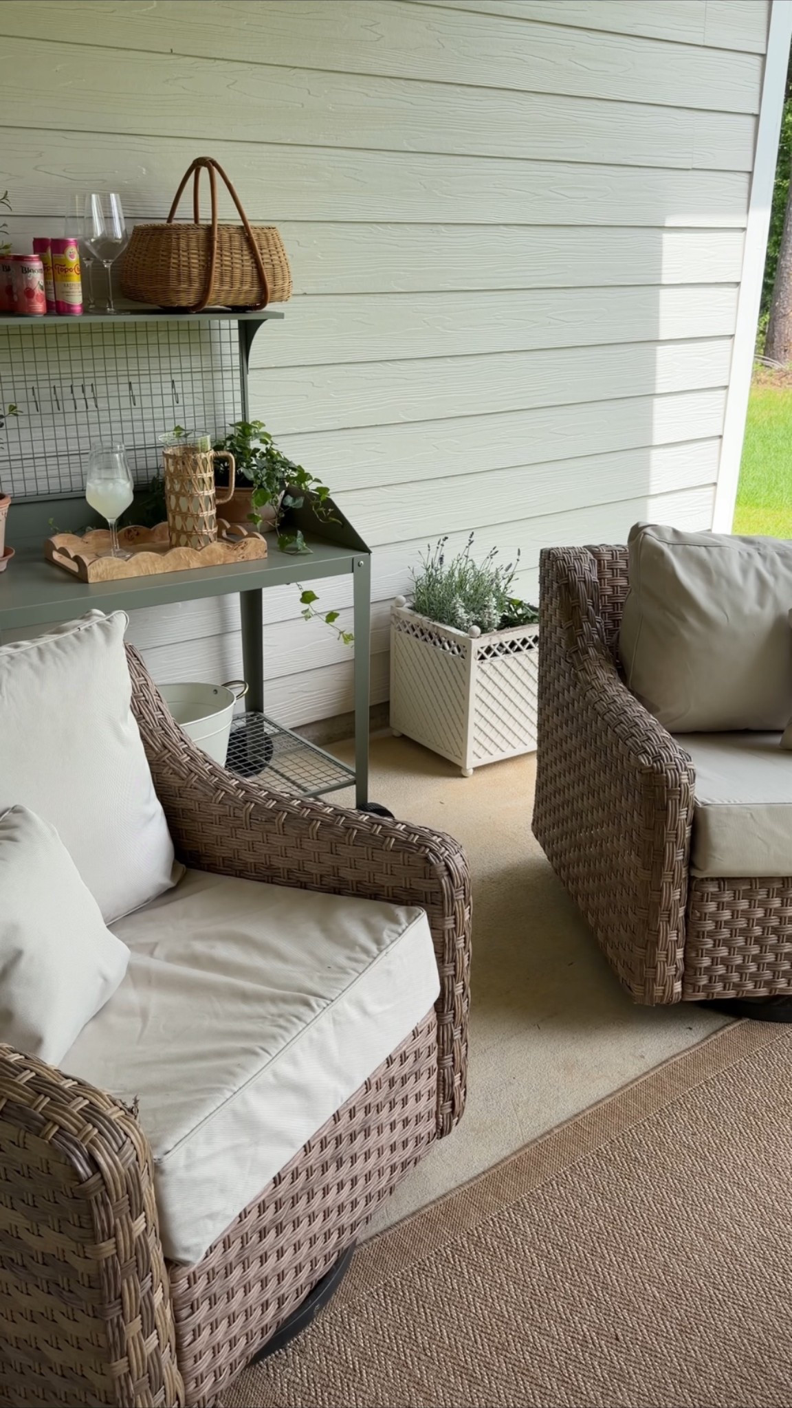#Ad what I needed the most was new cushions for our outdoor set - this set of 5 was PERFECT! Wayfair Memorial Day Clearance :: up to 70% off :: fast + free shipping over $35 !! @Wayfair #WayfairPartner #Wayfair