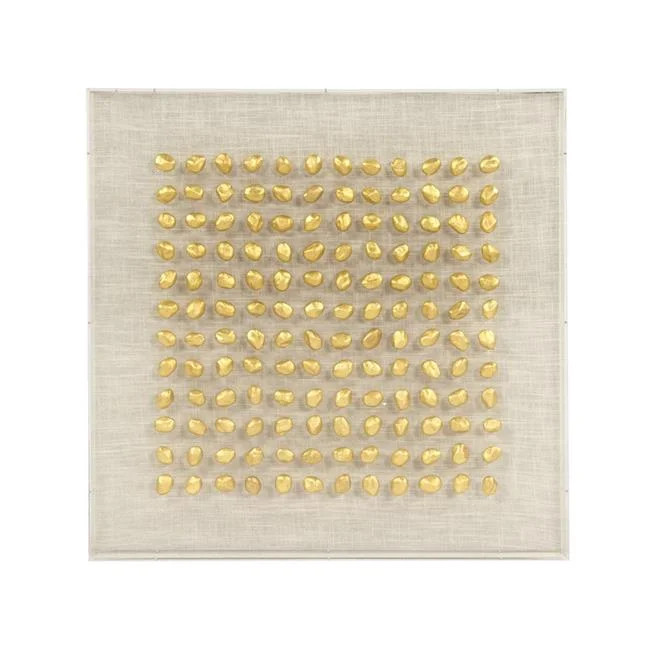 Gold Stone Acrylic Framed Wall Art | Walmart (US)