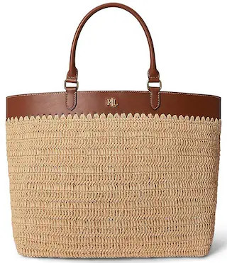 Kyla Straw Tote Bag | Dillard's