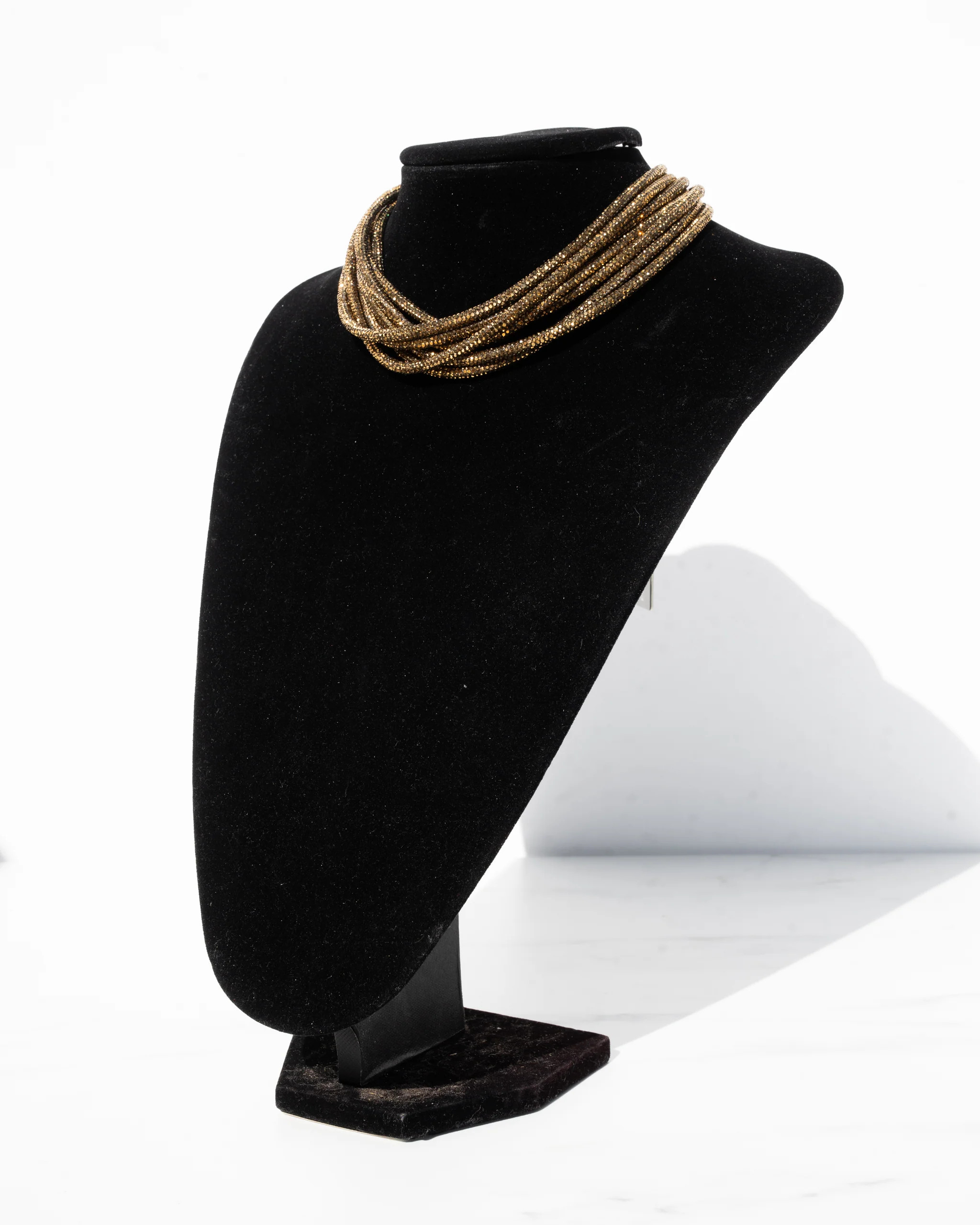 4 in 1 Multi Strand Necklace - Antique Gold | ROCKNOT