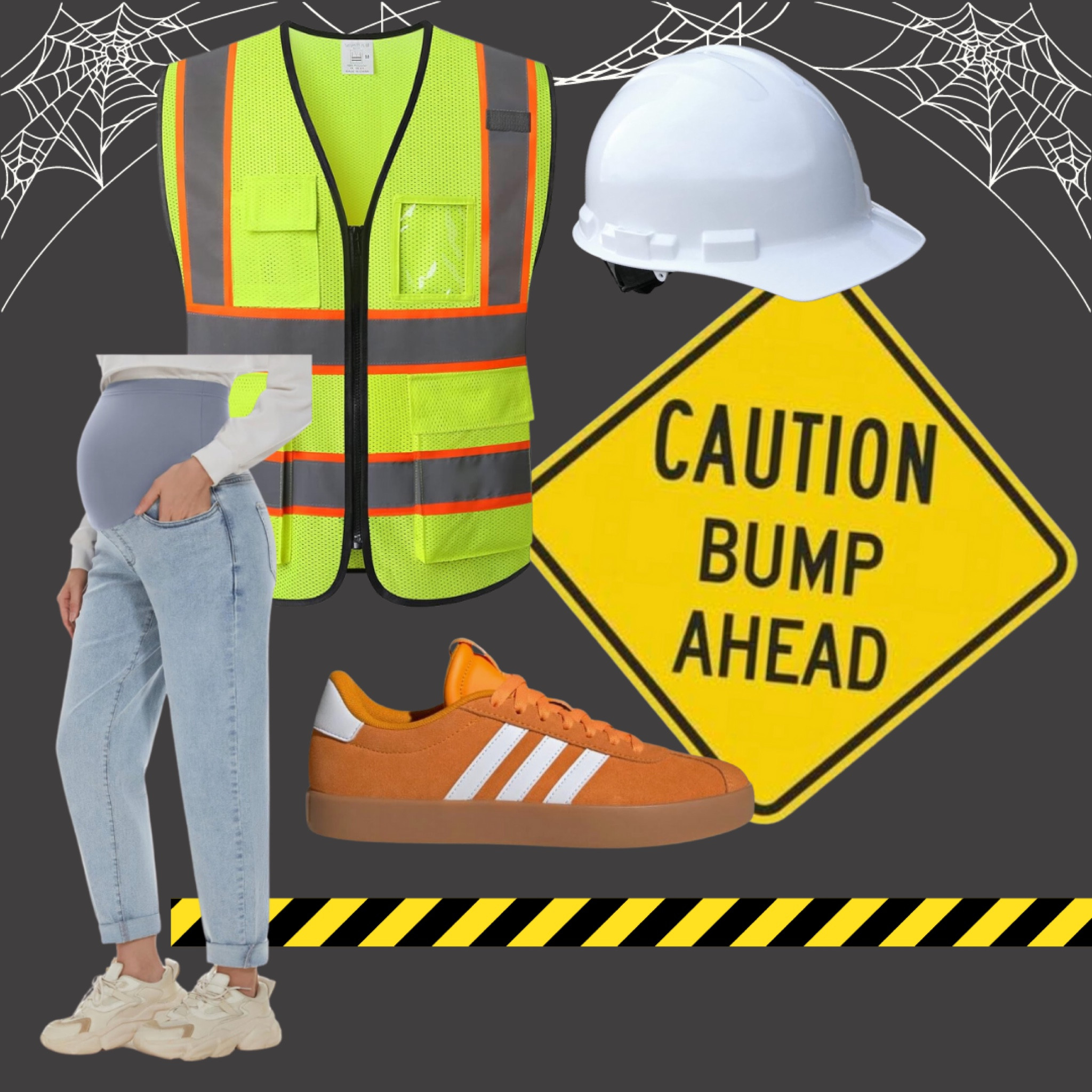 Another perfect pregnancy Halloween costume!! 🤰 BUMP AHEAD!