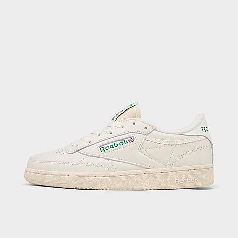 Reebok Women's Club C 85 Vintage Casual Shoes in Off-White/Chalk Size 6.5 Leather | Finish Line (US)