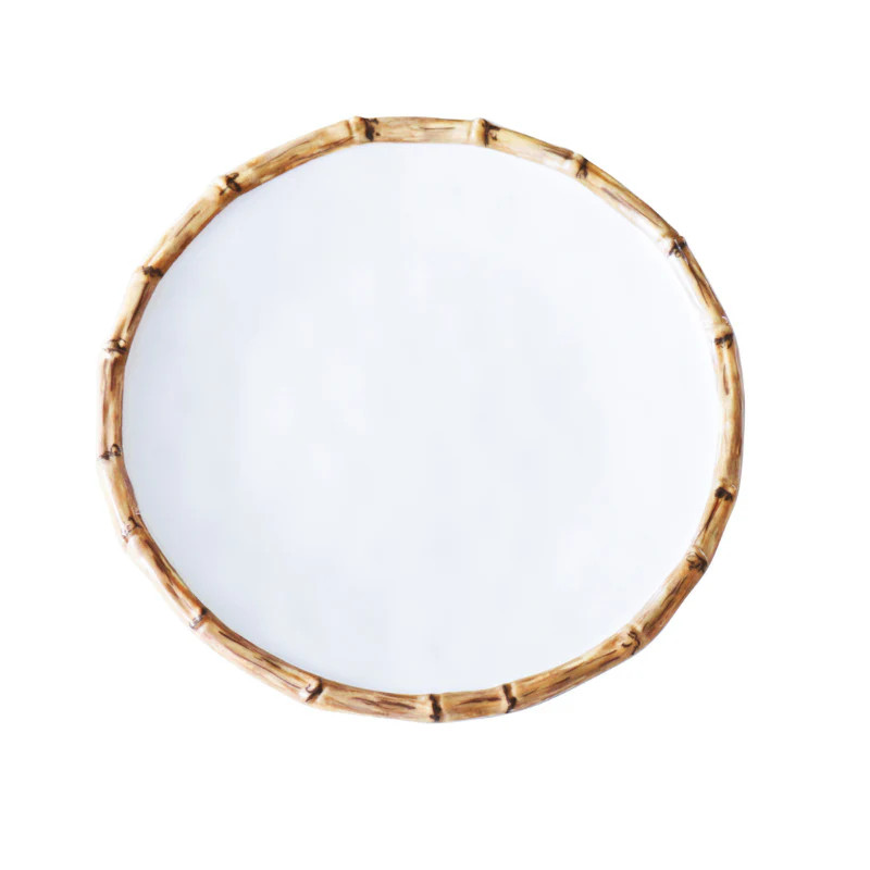 Bamboo Melamine Plate - Set of 4 | Cailini Coastal