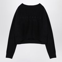 Philosophy Black Over Sweater In Wool Blend | Balardi (US & Canada)