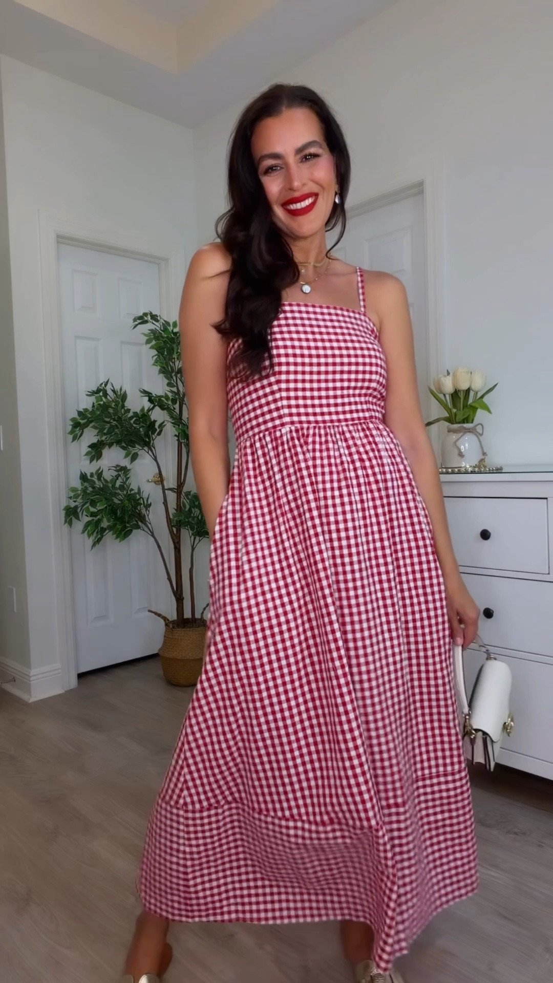 Size S in all dresses! Red Lipstick is the mvp. Soft pink is 320 hush

#LTKSaleAlert #LTKOver40 #LTKTravel
