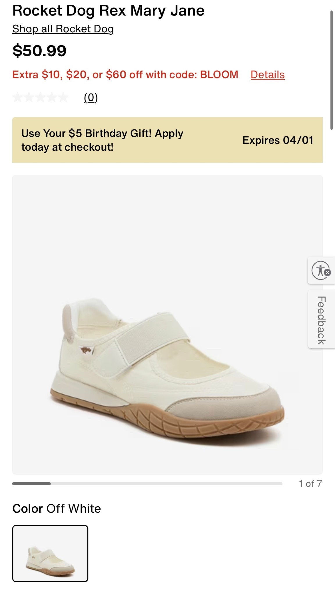 Rocket Dog Rex Mary Jane

$50.99
+ use code: BLOOM