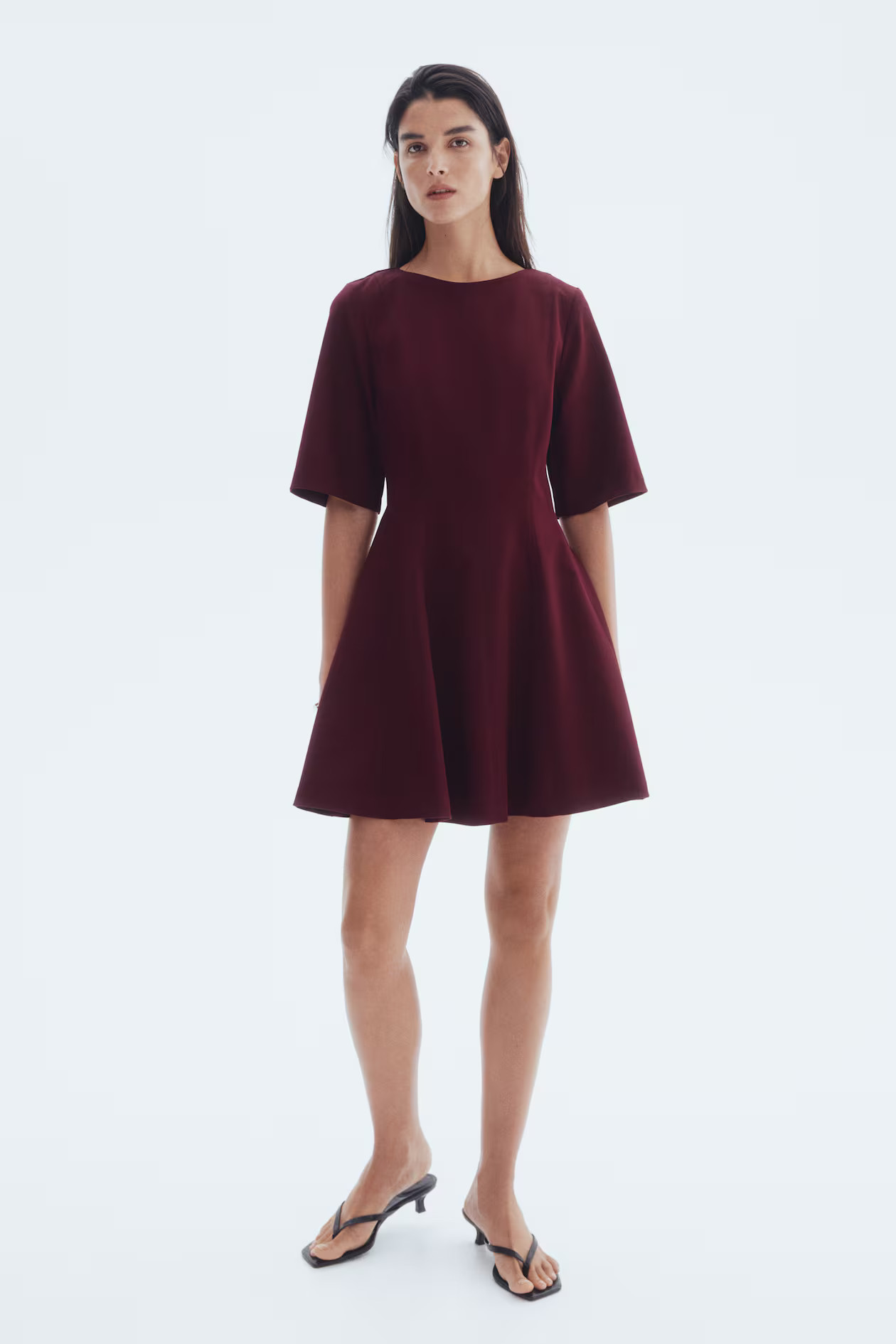 Twill Tapered-Waist Dress | H&M (US + CA)