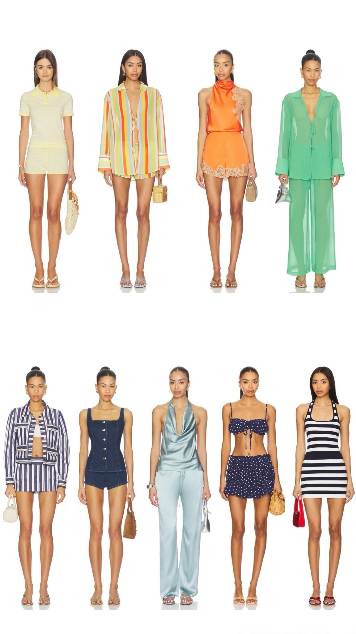 Revolve Yellow, Orange, Green, Blue Sets!

#LTKootd #LTKgrwm #LTKTravel