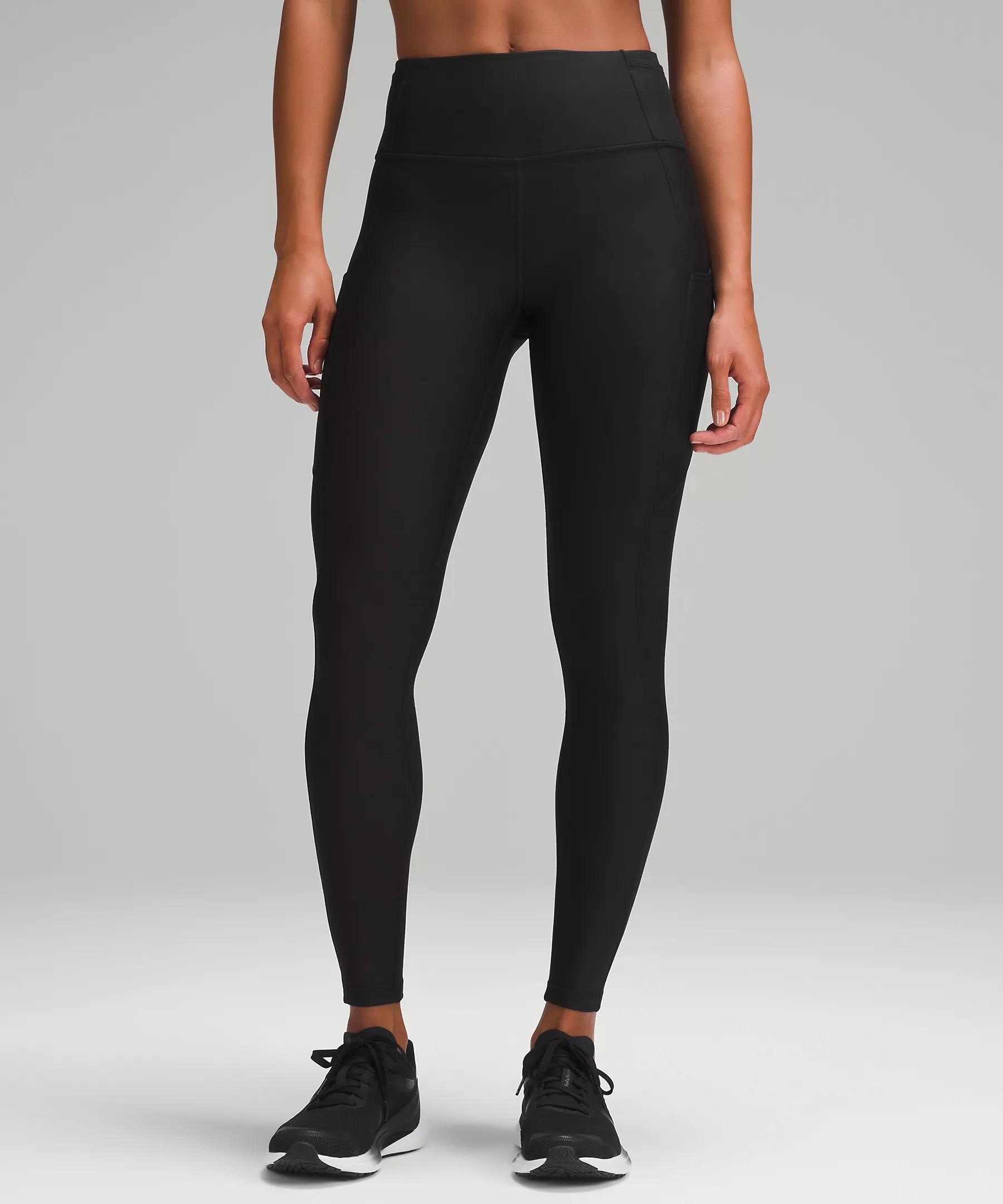 Fast and Free High-Rise Fleece Tight 28" | Lululemon (US)