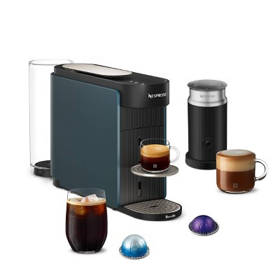 Nespresso Vertuo Up Bundle Espresso Maker Blue | Target