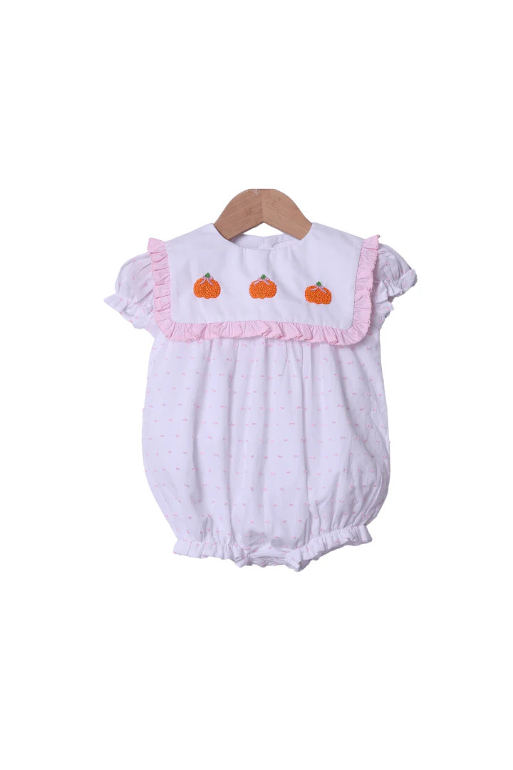 3 In 1 Interchangeable French Knot Fall Favorites Swiss Dot Bubble | The Smocked Flamingo