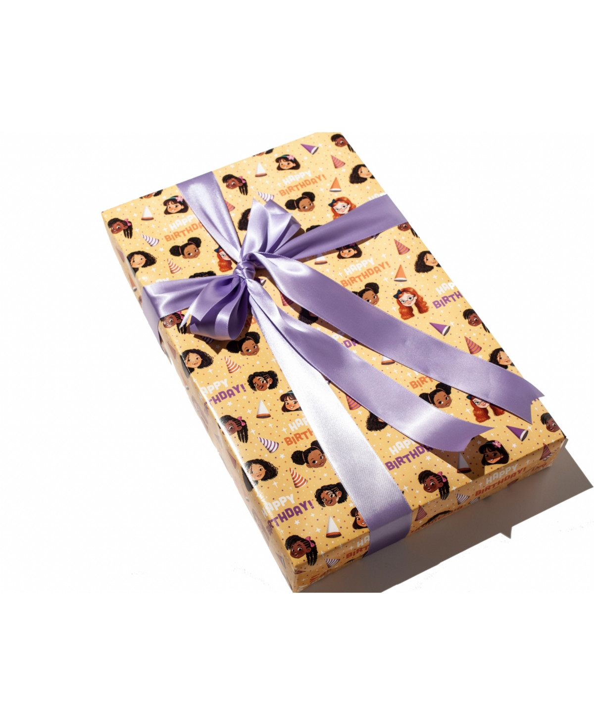 Happy Birthday Gift Wrap - Multicultural Girls | Macys (US)
