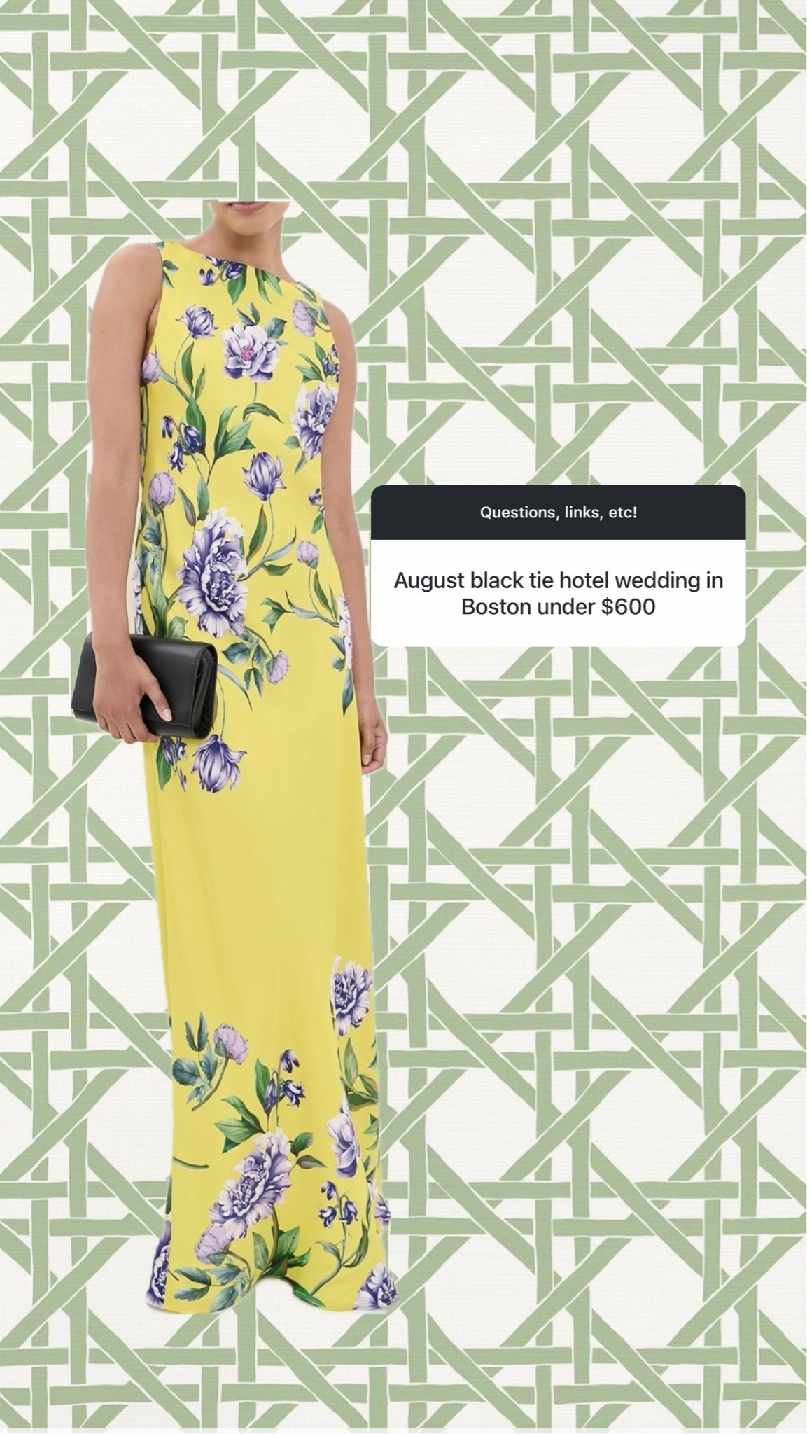 August black tie wedding guest dresses under $600