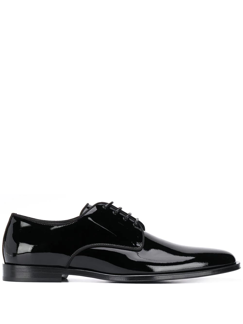 The DetailsDolce & Gabbanapatent leather derby shoesElegance never goes out of style. Detailed wi... | Farfetch Global